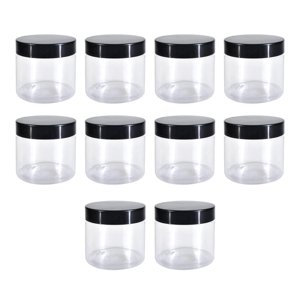 Bothyi - Frasco Vacío Para Mascotas Con Tapa, Contenedor De Cosméticos De Limo Para Nueces, Pasta, Humectantes, 10 Uds., 150Ml