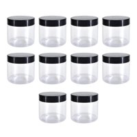 Bothyi - Frasco Vacío Para Mascotas Con Tapa, Contenedor De Cosméticos De Limo Para Nueces, Pasta, Humectantes, 10 Uds., 150Ml