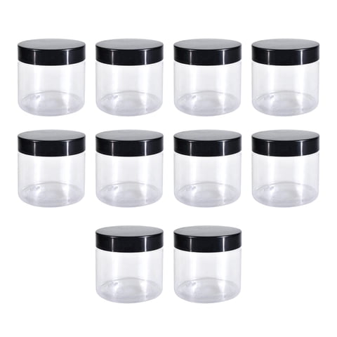 Bothyi - Frasco Vacío Para Mascotas Con Tapa, Contenedor De Cosméticos De Limo Para Nueces, Pasta, Humectantes, 10 Uds., 150Ml