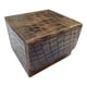 thumbnail image 4 of Caja Para Baraja De Cartas Coleccionables, Almacenamiento De Piel Sintética Para álbum De Cartas De Fútbol TCG, Color Marrón Oscuro, 4 of 5
