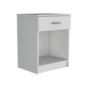 Fmfurniture - Velador 1 Cajon Fm-017B - Blanco