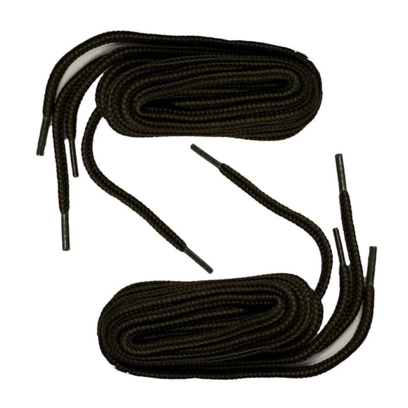 Cordones Kiwi Brand Hiker, color marrón oliva, 152 cm