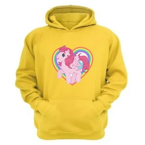 Genérico - Polerón Canguro Mi Pequeño Pony Amarillo Talla Xl Unisex