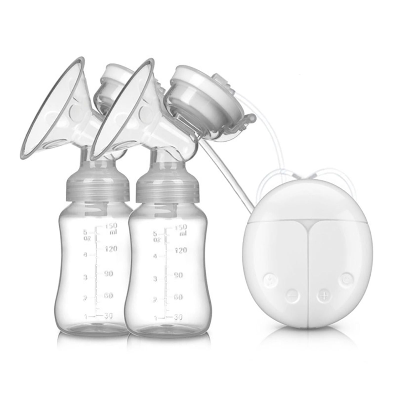 Genérico - Extractor De Leche Eléctrico Doble Bomba Usb