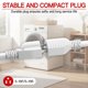 thumbnail image 5 of Cable de extensión Skrizcable 4,5 m (2 unidades) blanco flexible, 5 of 7