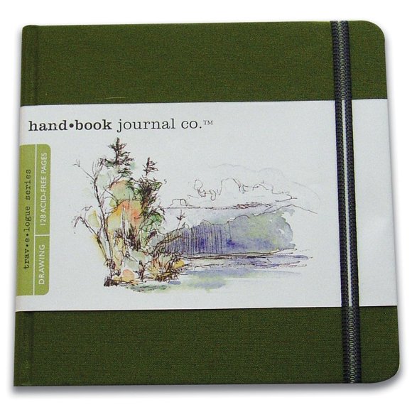 Libro de Dibujo Global Art Materials 14 cm Verde Cadmio