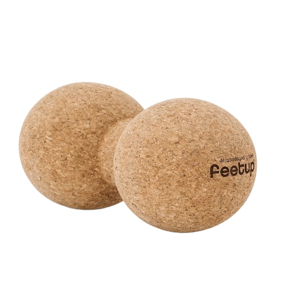 Bola de masaje de corcho FeetUp forma de cacahuete 20 × 10 × 10 cm