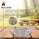 thumbnail image 5 of Cesta para cenizas de carbón de acero inoxidable grande Kick Ash Basket, 5 of 7
