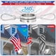 thumbnail image 2 of Aros para mástil de bandera REERON 25 cm anti‑enrollado 360° giro, 2 of 8