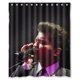 thumbnail image 1 of Cortina de ducha con diseño de Bruno Mars Sing Face Music, con ganchos, 167 x 183 cm, 1 of 3