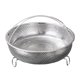 thumbnail image 3 of Cesta De Vapor De Acero Inoxidable Para Utensilios De Cocina, Bandeja De Vapor Portátil Para Lavar Frutas, 22,5 Cm, 3 of 5
