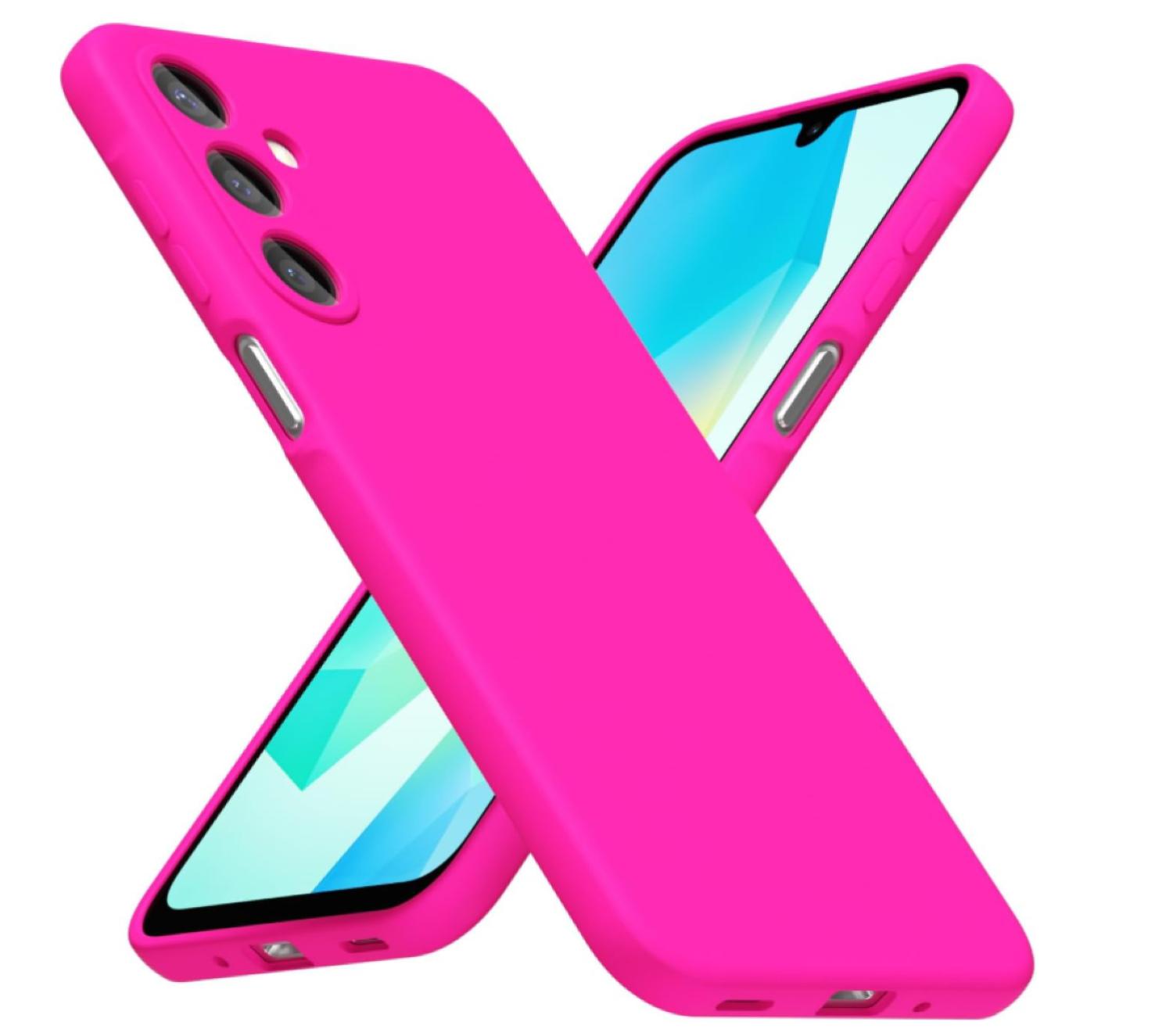 Mar Cases - Carcasa Funda Para Samsung A26 5G Silicona Fucsia