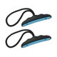 thumbnail image 1 of 2x Manijas De Kayak Manijas De Kayak Resistentes Para La Playa De La Playa De La Playa De La Playa Azul Negro, 1 of 5