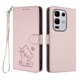 thumbnail image 1 of Funda de Gato tipo Libro para Infinix Note 50S, Rosa, 1 of 6