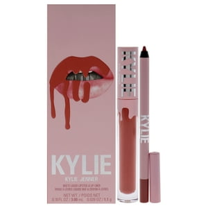 Kylie Cosmetics - Kit De Labios Mate - 505 Autumn De Para Mujer - 2 Barras De Labios Líquidas Mate De 0,10 Oz Y Delineador De Labios De 0,039 Oz