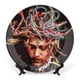 thumbnail image 1 of Lil Pump Plato decorativo de porcelana fina (bone china), plato decorativo de cerámica para hogar, oficina, soporte de pared, platos decorativos para dormitorio - 6 pulgadas (15 cm), 1 of 6