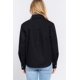 thumbnail image 4 of Camisa Chaqueta Saronite Mezclilla Negro Mujer, 4 of 5