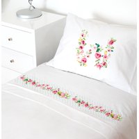 Tuyo Print - Juego De Sábanas 1,5 Pl Letras Vintage W