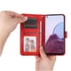 thumbnail image 4 of Funda tipo cartera FOXDOCK para OPPO Reno 7Z , diseño girasol en relieve, cuero PU, cierre magnético, soporte y tarjetero, 4 of 5