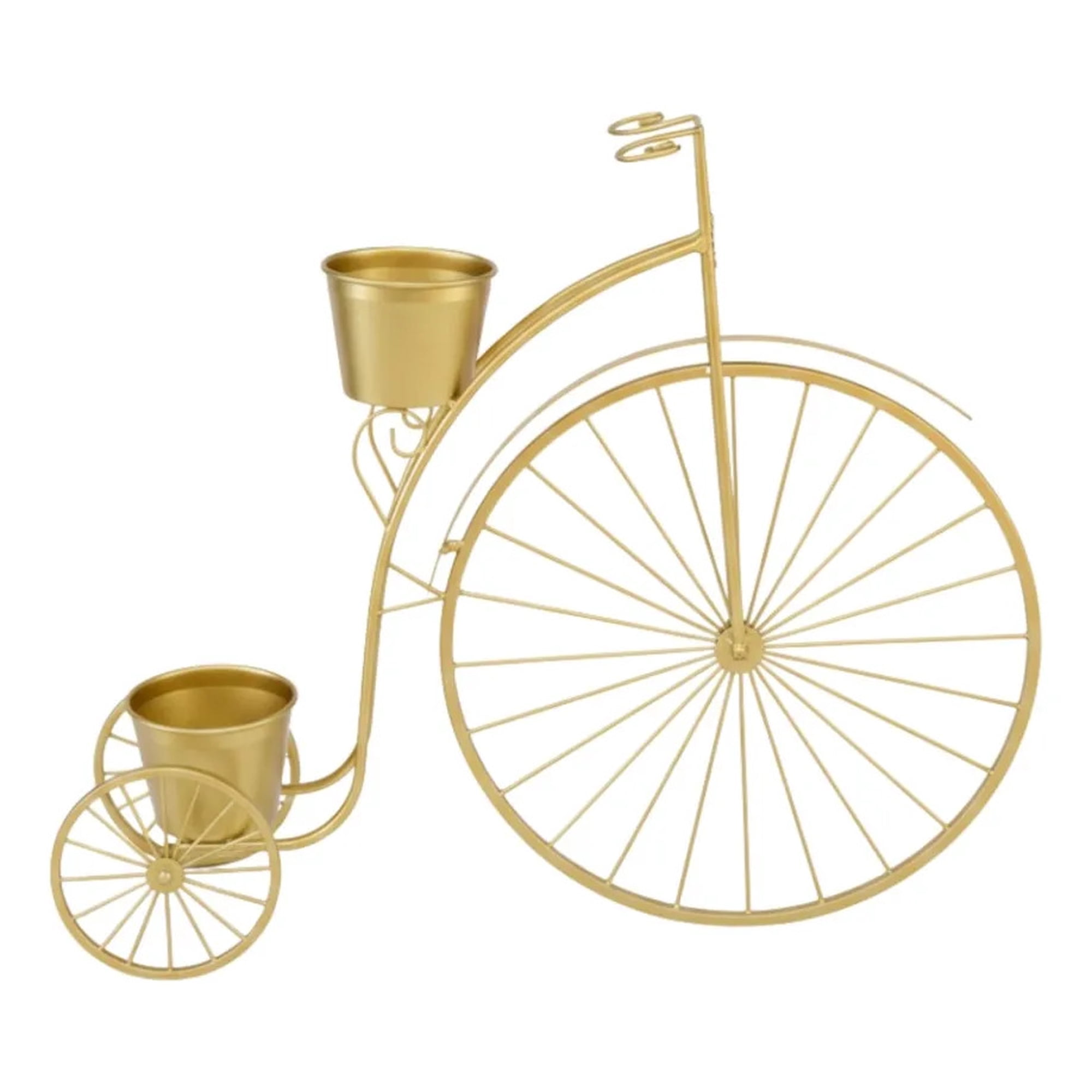 Genérico - Porta Macetas Decorativo Vintage Soporte Tipo Bicicleta Jhn