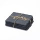 thumbnail image 2 of Juego de 4 pizarras Coasters American Atelier, absorbentes, 10 x 10 cm, color dorado, 2 of 7