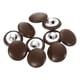 thumbnail image 1 of Uxcell 25pcs Botón Redondo con Cubierta de Cuero PU de 15mm con Vástago de Aluminio, Marrón, 1 of 7