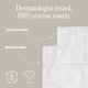 thumbnail image 5 of Toallas faciales Cliganic Clean XL desechables, 200 unidades, 5 of 8