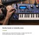 thumbnail image 4 of Synth Novation MiniNova Modelado analógico 37 miniclave azul, 4 of 7
