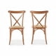 thumbnail image 2 of Pack de 2 Sillas Crossback de Madera, 2 of 2