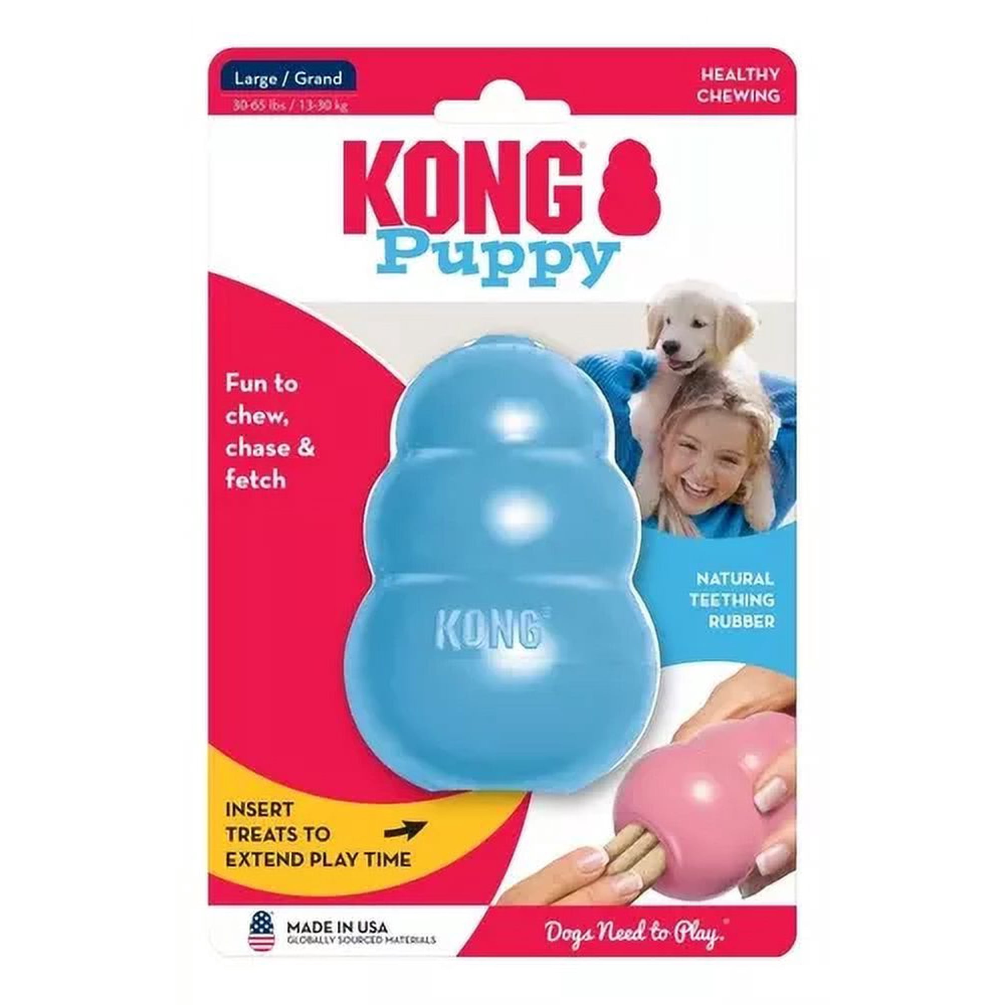 Juguete Kong Puppy Interactivo Perro Cachorro - Talla S