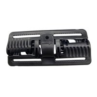 Ioensy - Chaleco Deslizante De Hebilla De Liberación Rápida Para Correa De Mochila De Caza Accesorios De Cinturón Negro Largo