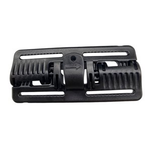 Ioensy - Chaleco Deslizante De Hebilla De Liberación Rápida Para Correa De Mochila De Caza Accesorios De Cinturón Negro Largo