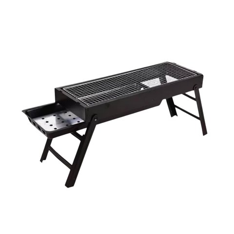 Importclick - Parrilla Barbacoa Asado Grill Antiadherente 60X22X33 Cm