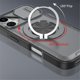 thumbnail image 3 of Funda for iPhone 16 de 6.1 Pulgadas, Cubierta de Cámara Deslizante Incorporada y Soporte Giratorio Anillo de 360 ° Resistente a Golpes Funda Protectora, Gris, for iPhone 16, 3 of 8