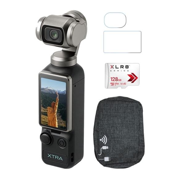 Cámara de Acción PNY Xtra Muse con Gimbal Estabilizador de 3 Ejes 4K