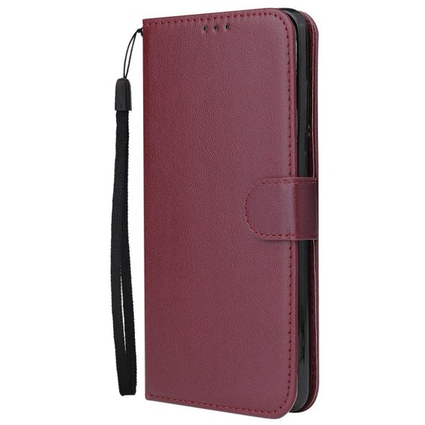 Funda Cartera para Samsung Galaxy S20 Ultra con Tarjetero, Soporte y Cordón - Protección Rojo