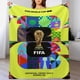 thumbnail image 4 of FIFA Manta de franela anti-pilling, suave, ligera, esponjosa y acogedora de lujo para hogar y cocina – Perfecta para niños y adultos,127 cm × 177.8 cm, 4 of 6