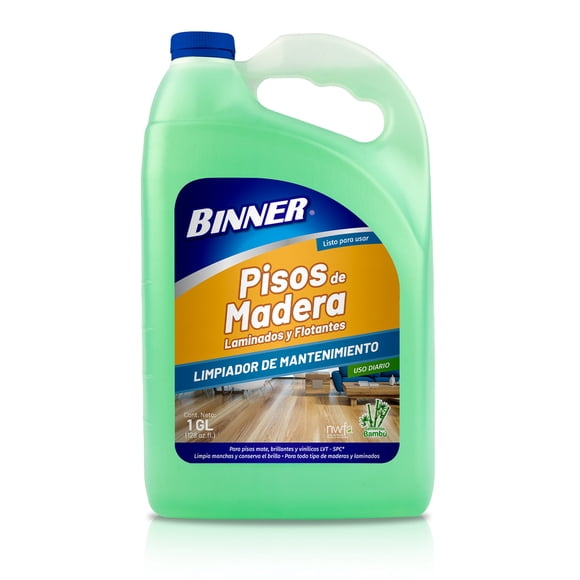 Binner Limpiador y Renovador para Pisos de Madera 3,79 L