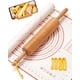 thumbnail image 1 of Rodillo Vinoil Classic Wood de 43 cm con alfombrilla y anillos de silicona, 1 of 7