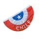thumbnail image 2 of Escarapela de Chile 45x90cm Fiestas Patrias Cotillon, 2 of 3