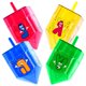 thumbnail image 1 of Dreidels Izzy 'n' Dizzy - Pack de 4 - 11 × 5,7 cm - Surtidos, 1 of 5