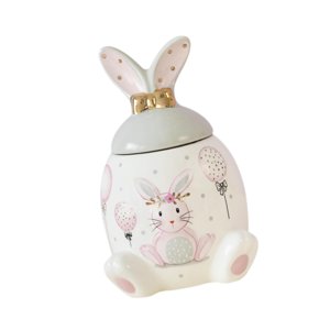 Magideal - Jar De Galletas De Cerámica Recipiente De Almacenamiento De Alimentos Frasco Decorativo De Té Decorativo Frasco De Galletas Para Granos De Café Cereal L