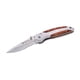 thumbnail image 1 of Navaja Plegable Con Mango Color Madera, 1 of 2
