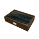 thumbnail image 4 of Caja Estuche Organizadora 12 Relojes Madera de Lujo, 4 of 5