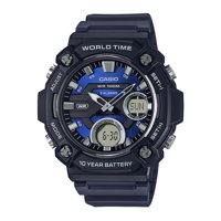 Reloj Casio Aeq-120W-2Avdf Resina Juvenil Negro Negro
