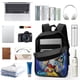 thumbnail image 3 of Los Caballeros del Zodíaco-theme Backpack, Campus style schoolbag Bookbag with Adjustable Shoulder Straps And Large Zip Compartment, Unisex Travel Bags., 3 of 6