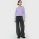 thumbnail image 4 of Sweater Mujer Básico Cuello Redondo Lila Corona, 4 of 5