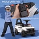 thumbnail image 3 of Carro Montable Estilo Patrulla Policial 18 Meses 5 Años Blanco, 3 of 9