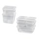 thumbnail image 4 of Caja Para Casa De Muñecas A Escala 1:12, 9 Piezas, Accesorios De Decoración Para Comedor Diminuto, Transparente, 4 of 5