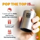 thumbnail image 4 of Abridor automático de botellas de cerveza TaZa Pop-the-Top (negro), 4 of 7